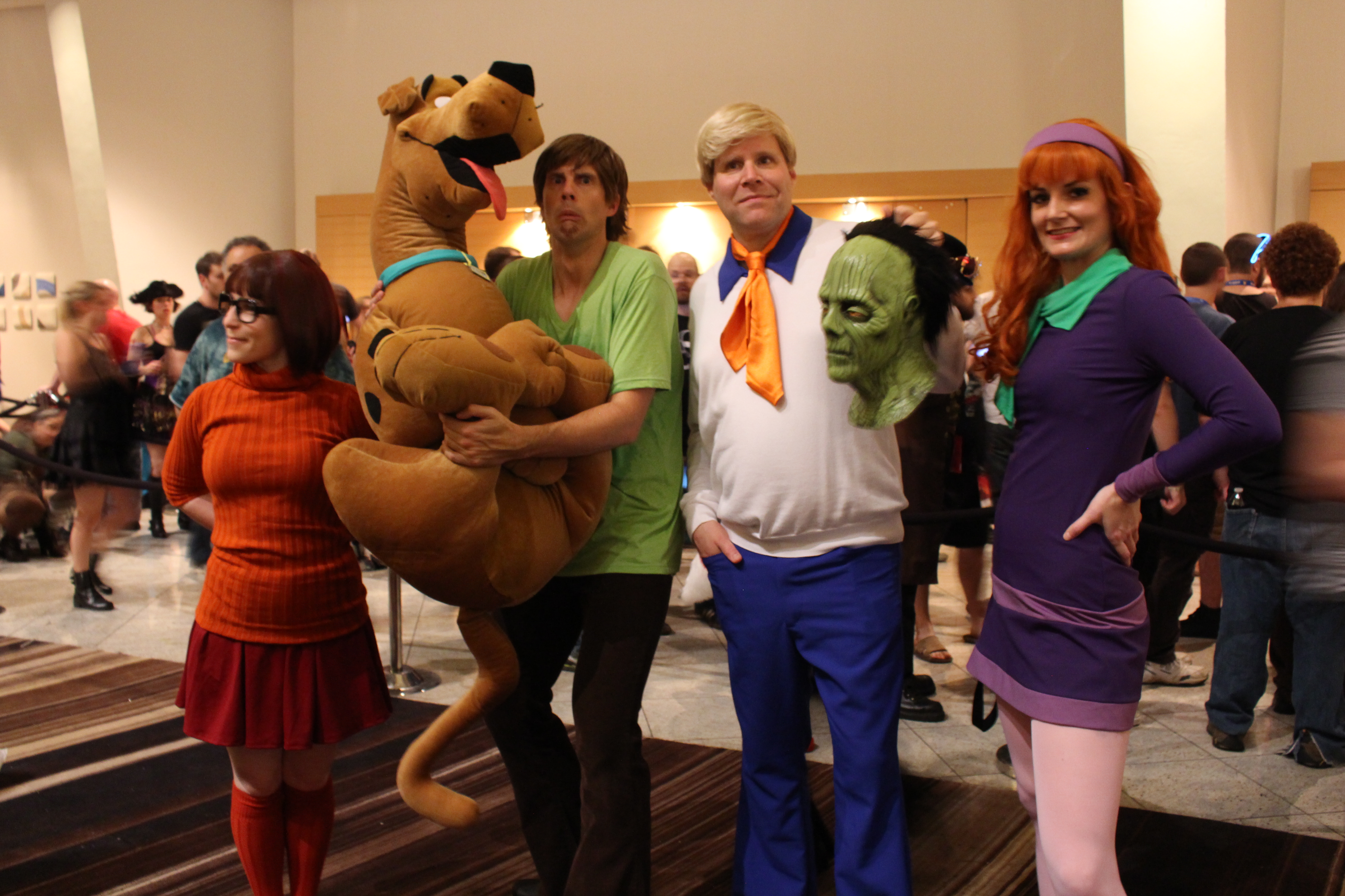 In the accuracy category, you would have to include this Scooby Doo cosplay...