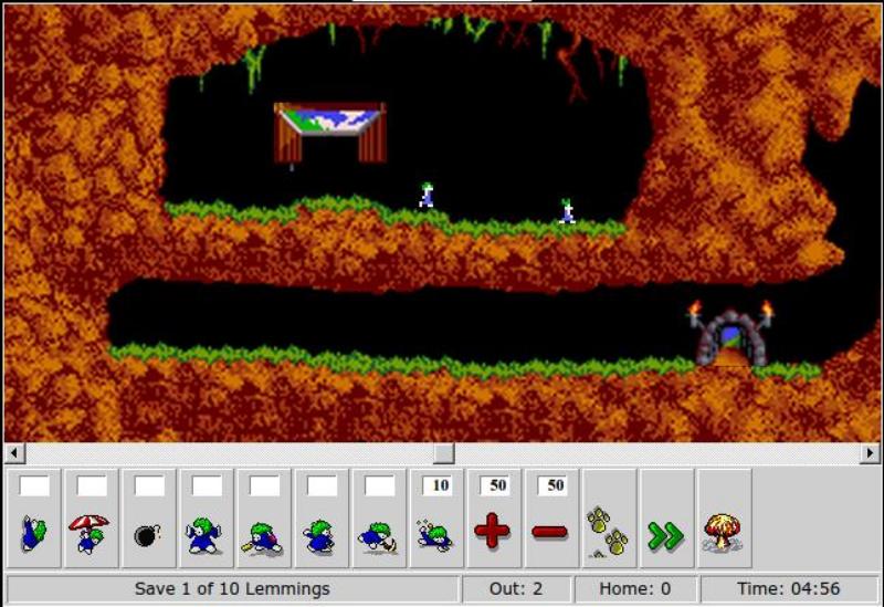Lemmings - Original PC - Puzzle Adventure Game