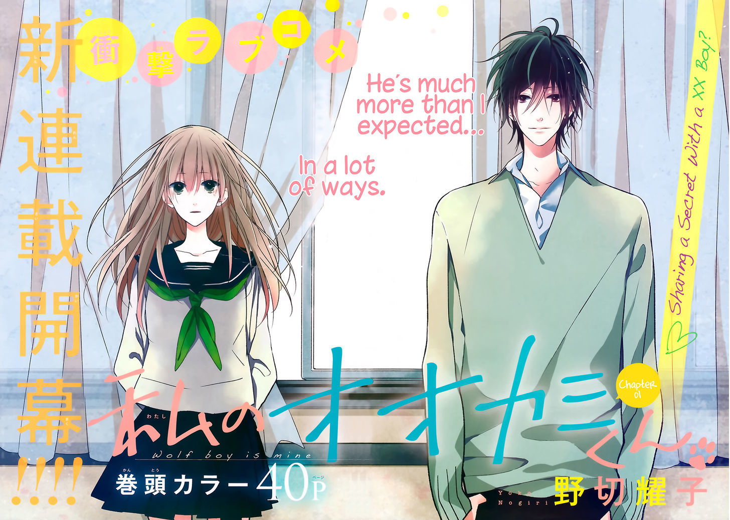 Watashi no Ookami-kun  Anime couples manga, Romantic anime, Anime