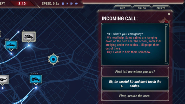 911 operator game download map