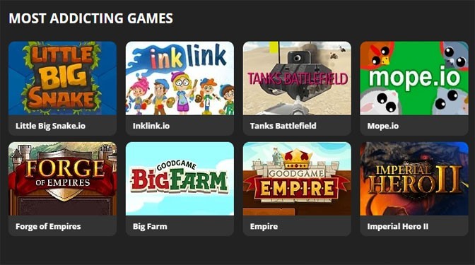 Most Popular Free Games - Free Addicting Games